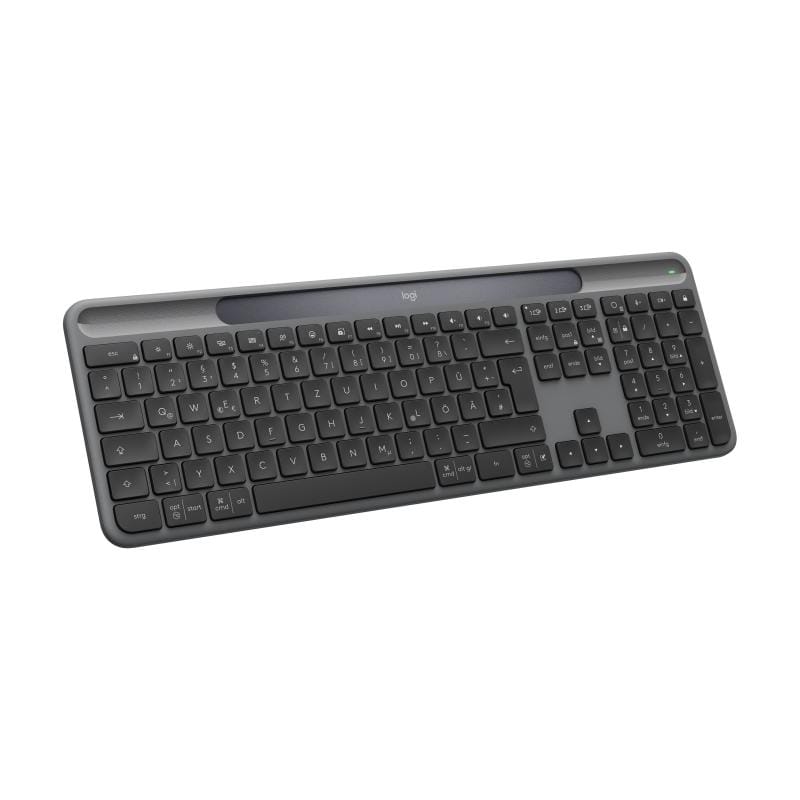 Logitech Tastatura Tastatura Logitech Signature Slim Solar+ K980 920-013757 | Profil Subtire, Alimentare Solara, Tastare Silentioasa