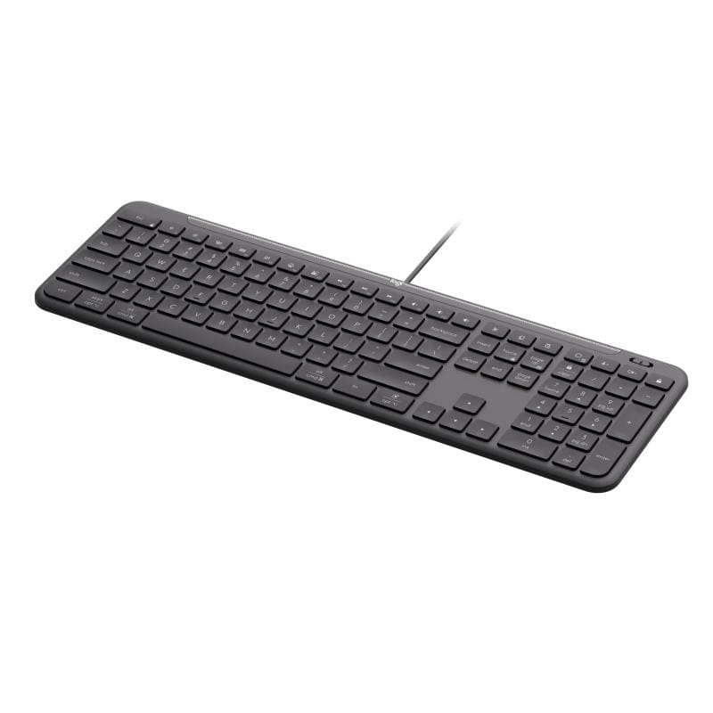 Logitech Tastatură Logitech Signature Slim Wired K620 for Business, USB, profil subțire, neagră, 920-013327