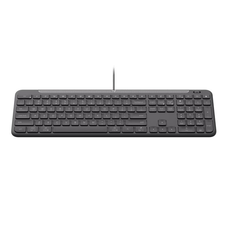 Logitech Tastatură Logitech Signature Slim Wired K620 for Business, USB, profil subțire, neagră, 920-013327