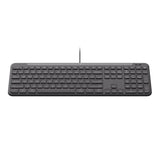Logitech Tastatură Logitech Signature Slim Wired K620 for Business, USB, profil subțire, neagră, 920-013327