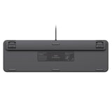 Logitech Tastatură Logitech Signature Slim Wired K620 for Business, USB, profil subțire, neagră, 920-013327