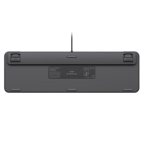 Logitech Tastatură Logitech Signature Slim Wired K620 for Business, USB, profil subțire, neagră, 920-013327