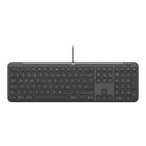 Logitech Tastatură Logitech Signature Slim Wired K620 for Business, USB, profil subțire, neagră, 920-013327
