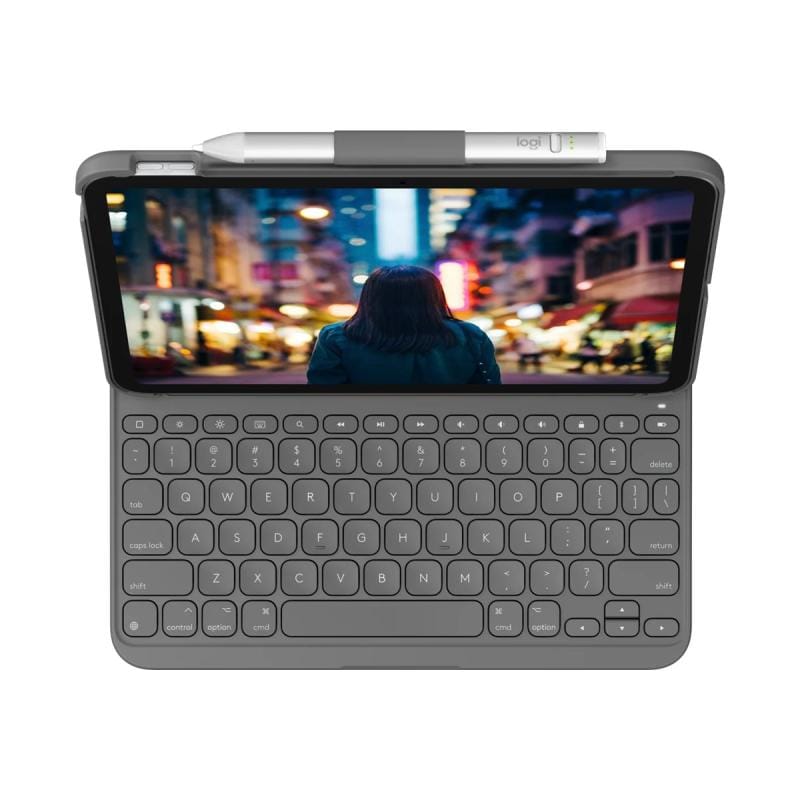 Logitech Tastatura Tastatura Logitech Slim Folio 920-011423 | Husa Folio, Bluetooth, Pentru Tableta