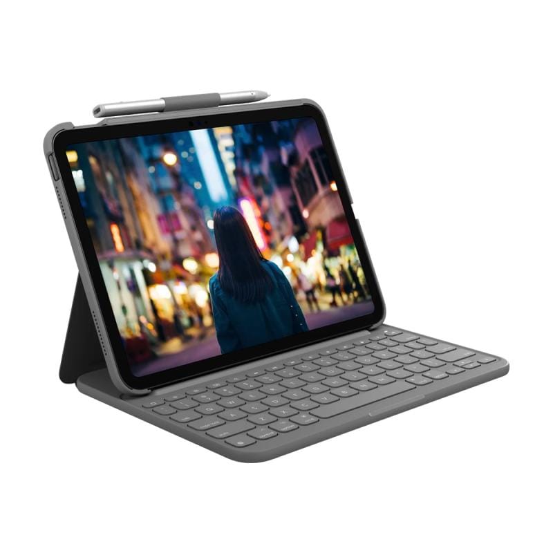 Logitech Tastatura Tastatura Logitech Slim Folio 920-011423 | Husa Folio, Bluetooth, Pentru Tableta