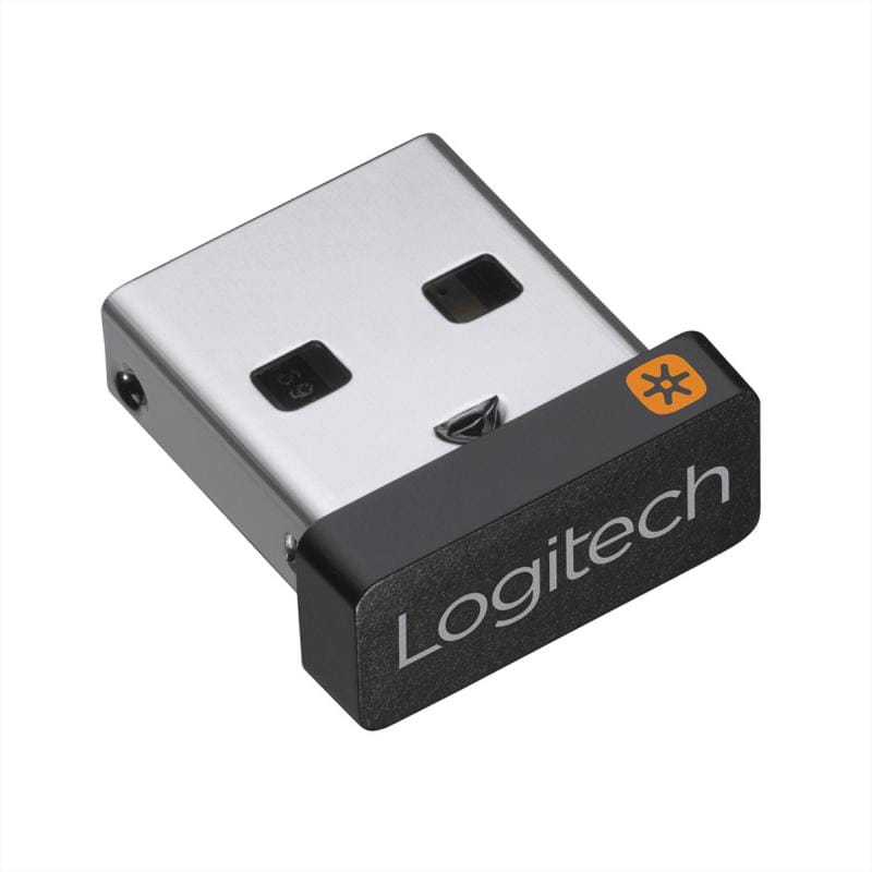 Logitech Receiver USB Logitech Unifying 910-005931 pentru mouse și tastatură wireless compatibile, plug-and-play