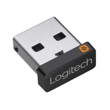 Logitech Receiver USB Logitech Unifying 910-005931 pentru mouse și tastatură wireless compatibile, plug-and-play
