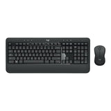 Logitech Mouse Set Tastatura si Mouse Wireless Logitech MK540 | Layout DE, Wireless 2.4GHz, Negru