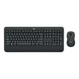 Logitech Mouse Set Tastatura si Mouse Logitech MK545 Advanced 920-008889 | Wireless, Layout DE, Receptor USB, Negru