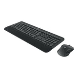 Logitech Mouse Set Tastatura si Mouse Logitech MK545 Advanced 920-008889 | Wireless, Layout DE, Receptor USB, Negru