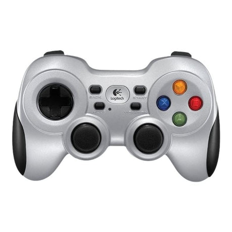 Logitech Controller console Controller Wireless Logitech F710 163856 | Gamepad, Dual Vibration, USB Receiver, Negru