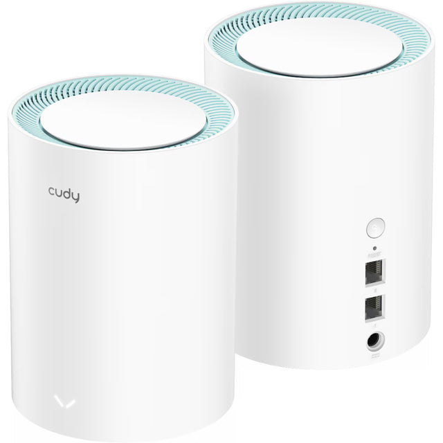 Sistem Mesh CUDY M1300/2-Pack | WiFi 5, 1200 Mbps, Dual-Band, 2 Unitati, Alb