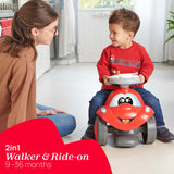 Masinuta Copii Chicco Billy Walk And Ride 2 în 1, Rosu, 12-36luni+