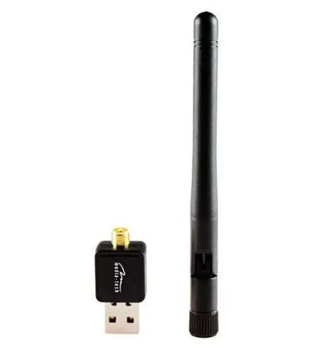 Media-Tech Adaptor Wireless Standard 80211n cu Interfata USB si Rata de Transfer de pana la 300 mbps Antena Externa