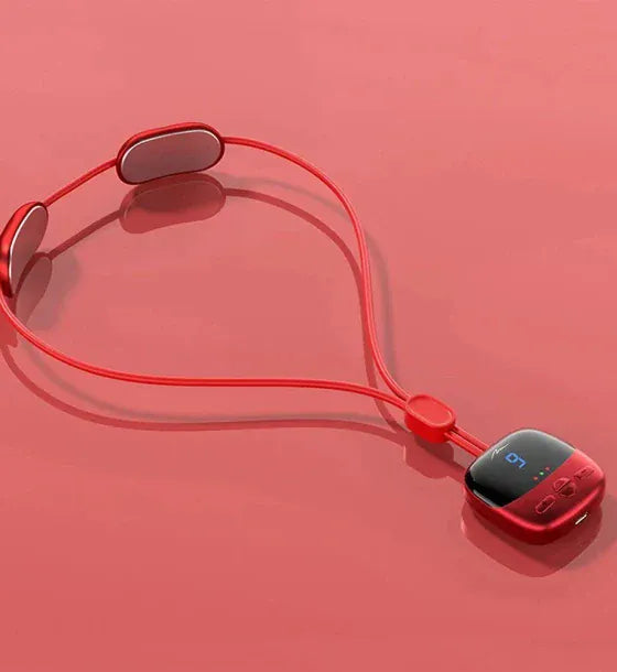 Media-Tech Aparat de masaj pentru gat EMS Media-Tech 4 moduri de masaj 9 niveluri de intensitate 47x47x16cm