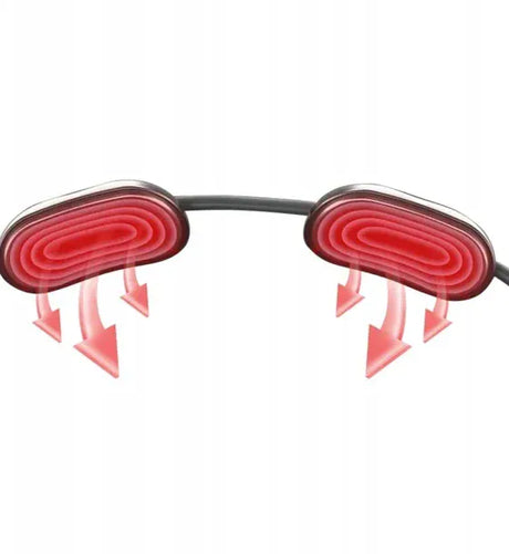 Media-Tech Aparat de masaj pentru gat EMS Media-Tech 4 moduri de masaj 9 niveluri de intensitate 47x47x16cm