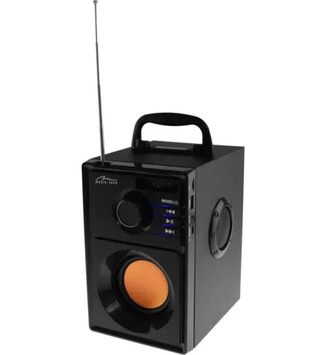 Media-Tech Boxa portabila 21 Media-Tech BOOMBOX BT Bluetooth Radio FM MP3 USB MicroSD RMS 15W Negru
