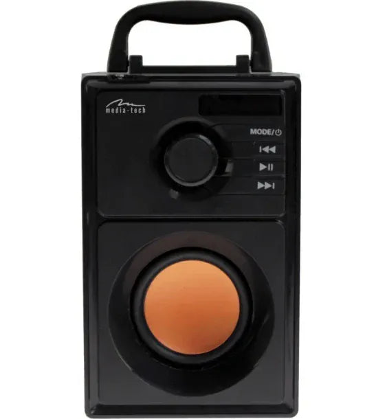 Media-Tech Boxa portabila 21 Media-Tech BOOMBOX BT Bluetooth Radio FM MP3 USB MicroSD RMS 15W Negru