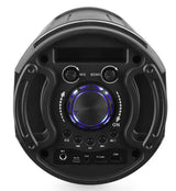 Media-Tech Boxa Portabila wireless pentru Karaoke Media-Tech FUNBOX KEG PRO MT3182 Radio FM MP3 Player Karaoke 50W RMS iluminare RGB Negru