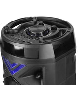 Media-Tech Boxa Portabila wireless pentru Karaoke Media-Tech FUNBOX KEG PRO MT3182 Radio FM MP3 Player Karaoke 50W RMS iluminare RGB Negru