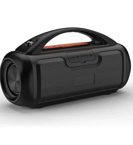 Media-Tech Boxa Portabila wireless pentru Karaoke Media-Tech POWER AUDIO PRO MT3184 Radio FM MP3 Player Karaoke 60W RMS iluminare RGB Negru