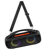 Media-Tech Boxa Portabila wireless pentru Karaoke Media-Tech POWER AUDIO PRO MT3184 Radio FM MP3 Player Karaoke 60W RMS iluminare RGB Negru