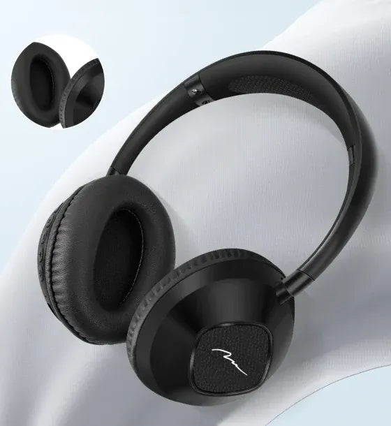 Media-Tech Casti Bluetooth cu Microfon Media-Tech SONIQUE BT MT3610 Stereo Control Volum Radio FM MP3 player Negru