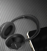 Media-Tech Casti Bluetooth cu Microfon Media-Tech SONIQUE BT MT3610 Stereo Control Volum Radio FM MP3 player Negru