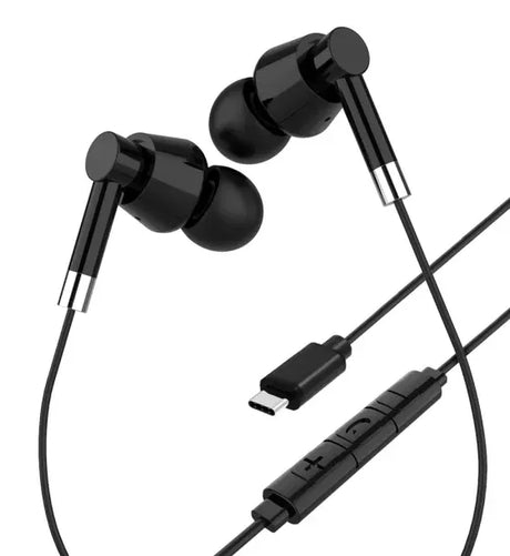 Media-Tech Casti Casti cu fir Media-Tech USB-C Cu microfon Negru