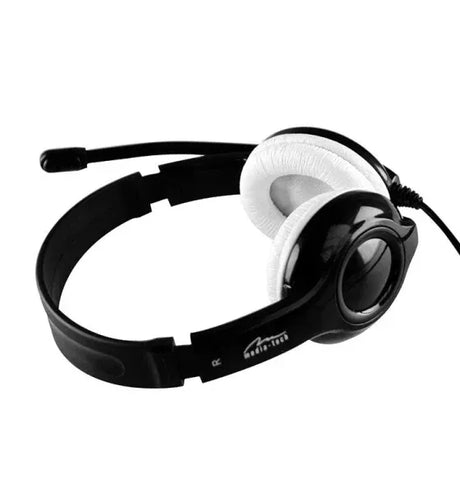 Media-Tech Casti cu Microfon Media-Tech EPSILON 40mm STEREO USB Control Volum 19m Negru
