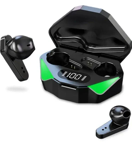 Media-Tech Casti Wireless fara fir Media-tech ASSAULT Gaming Bluetooth 50 TWS Sunet HD Microfon Compatibilitate universala Negru