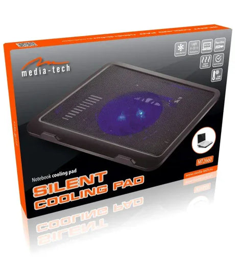 Media-Tech Cooler Media-Tech MT2660 compatibilitate laptop 156 135 cm USB Negru