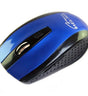Media-Tech Mouse optic Media-Tech Wireless 24 GHz Rezolutie 1200 CPI 5 butoane Albastru/NegruMT1113B