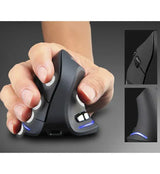 Media-Tech Mouse optic Reincarcabil Vertical Media-Tech VERTIC RF MT1123 Wireless 5 butoane Iluminat Negru