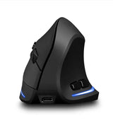 Media-Tech Mouse optic Reincarcabil Vertical Media-Tech VERTIC RF MT1123 Wireless 5 butoane Iluminat Negru