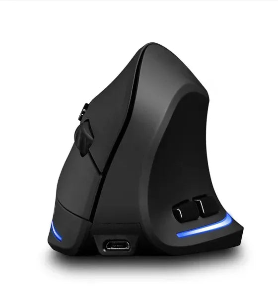 Media-Tech Mouse optic Reincarcabil Vertical Media-Tech VERTIC RF MT1123 Wireless 5 butoane Iluminat Negru