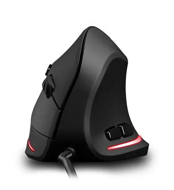Media-Tech Mouse optic Vertical Media-Tech VERTIC MT1122 5 butoane Iluminat Negru