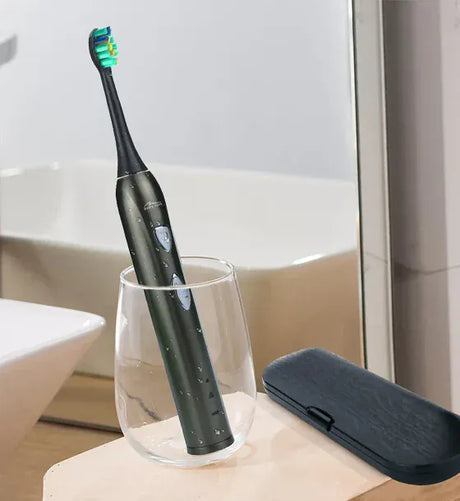 Media-Tech Periuta de dinti electrica sonica Media-Tech Sonic Waveclean 1 program 2 capete Gri