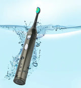 Media-Tech Periuta de dinti electrica sonica Media-Tech Sonic Waveclean 1 program 2 capete Gri