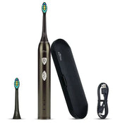 Media-Tech Periuta de dinti electrica sonica Media-Tech Sonic Waveclean 1 program 2 capete Gri