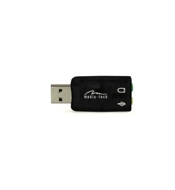 Media-Tech Placa de sunet Media-Tech MT5101 Virtu USB 51 Negru