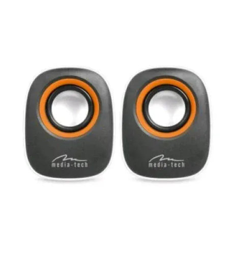 Media-Tech Sistem Audio Stereo Media-Tech USB 6W RMS Control Volum Alb