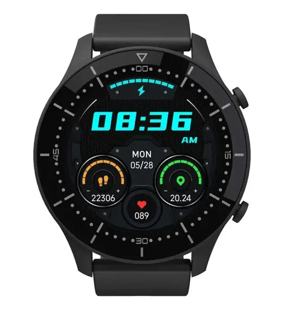 Media-Tech SmartWatch Media-Tech ACTIVEBAND GENUA MT870 Monitorizare Puls Pedometru Alarma Notificare Apeluri si Aplicatii Functii Sport Negru