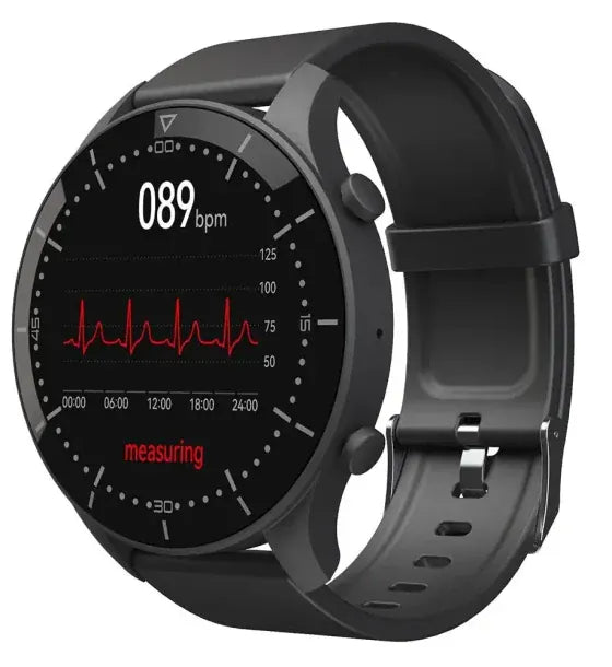 Media-Tech SmartWatch Media-Tech ACTIVEBAND GENUA MT870 Monitorizare Puls Pedometru Alarma Notificare Apeluri si Aplicatii Functii Sport Negru
