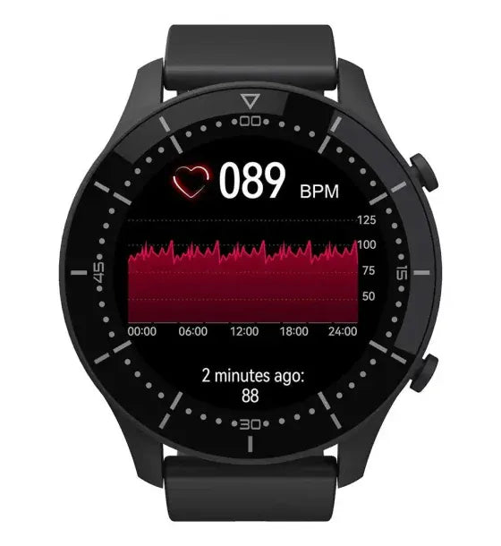Media-Tech SmartWatch Media-Tech ACTIVEBAND GENUA MT870 Monitorizare Puls Pedometru Alarma Notificare Apeluri si Aplicatii Functii Sport Negru