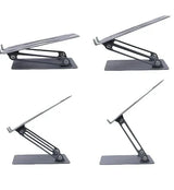 Media-Tech Suport reglabil ergonomic pentru laptop 10-17 inchi Media-Tech MT2661 Negru
