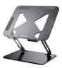 Media-Tech Suport reglabil ergonomic pentru laptop 10-17 inchi Media-Tech MT2661 Negru
