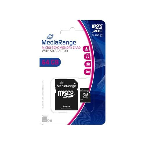 MediaRange Card de memorie Card de memorie MediaRange MR955 | 10W, 64GB