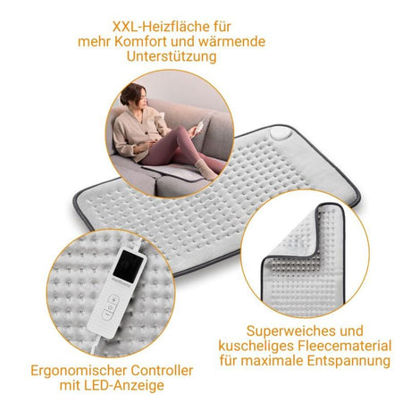 MEDISANA Pătură Electrică Medisana HP 700 XXL 35x60 cm – Încălzire Rapidă și Confort Local (61154)