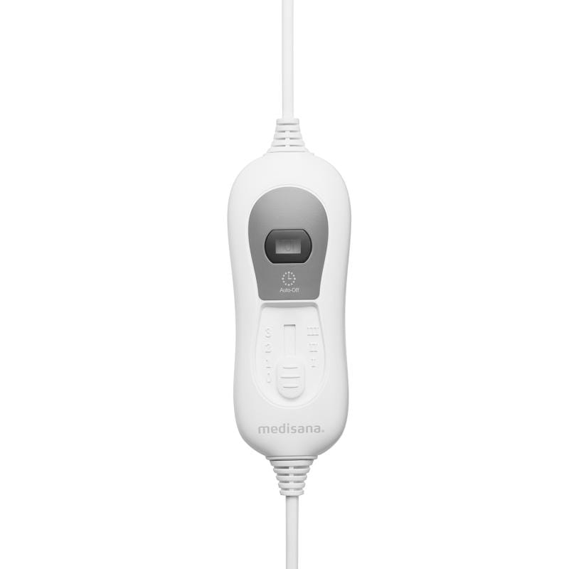 MEDISANA Pătură electrică Medisana HU 666, 80x150 cm, albă, încălzire rapidă și distribuție uniformă a căldurii (60214)